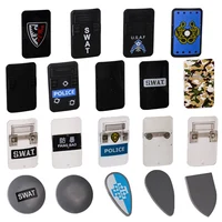 MOC Military Modern Soldier Figure Building Blocks Accessories Shield Equipment Police SWAT Camouflage  Bricks Boy Toy Gift K053 2