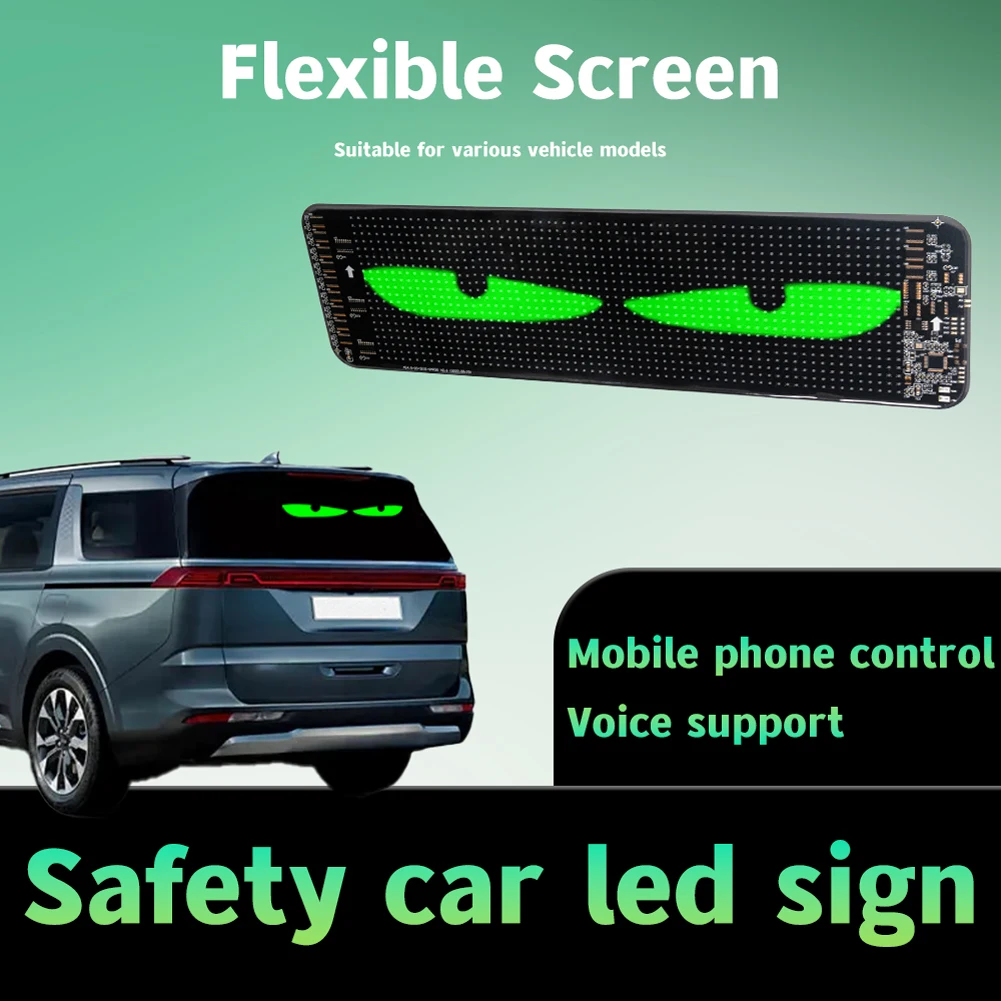 Flexible LED Matrix Pixel Panel Night Light for Car Truck Accessories