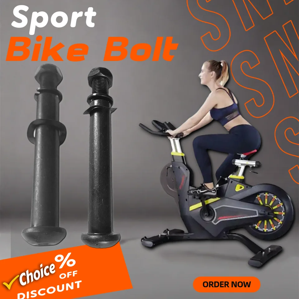 Bulloni Per Attrezzature Fitness - Ricambio Per Macchine Ellittiche, Cyclette, Bici Da Palestra, 12 Cm