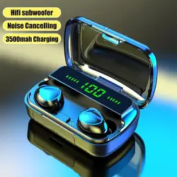 M10 Wireless Earbuds Built-in Call Noise Canceling Mic In Ear Headset IPX7 Waterproof Earphones For Smart Phone Computer Laptop