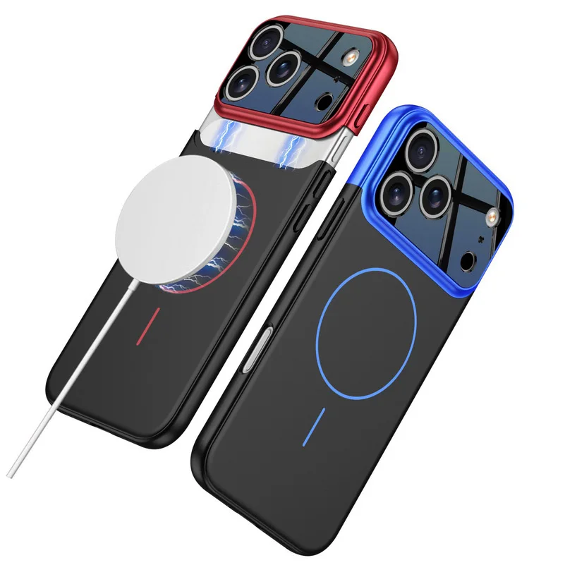 Dual-Tone Magnetic Circle Case with Enhanced Camera Protection