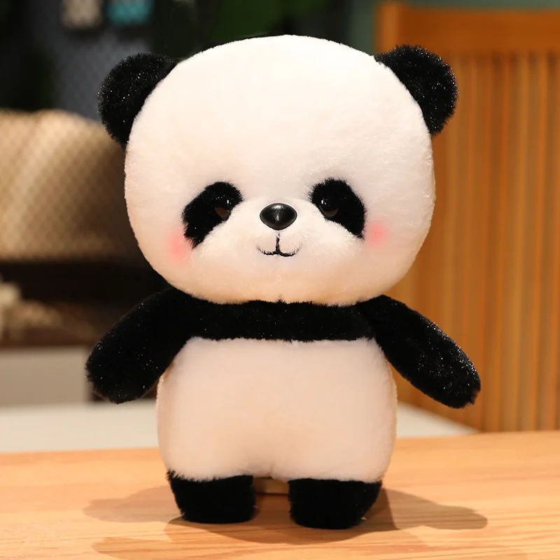 Boneca de pelúcia Kawaii Panda - Bonecas de panda fofinhos macios |  Brinquedos de pelúcia Aconchegante Panda, Kawaii Home Ornamento Prateleira  Interna