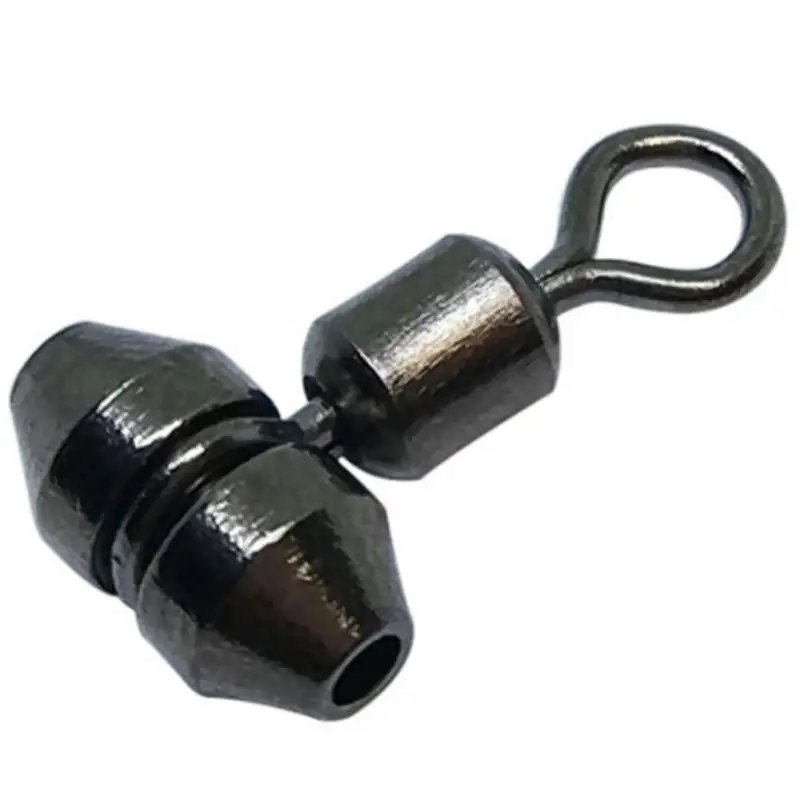 

10pcs Fishing Swivels 3-way Stainless Steel Rolling Swivel with Interlock Snap Fishing Swivels Fishing Hook Fishing Accessories