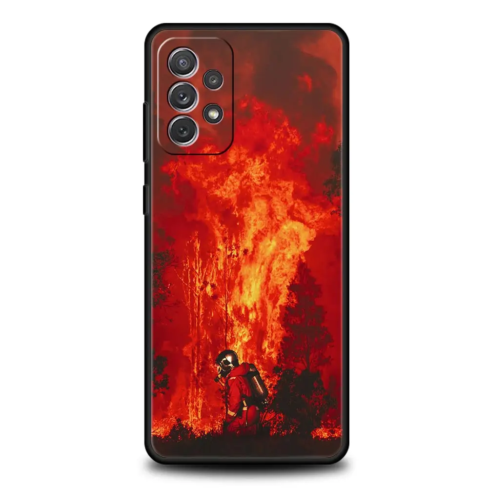 Firefighter Heroes Fireman Protective Phone Case