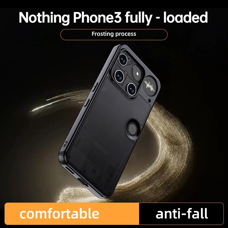 Magnetic Wireless Charging Matte & Clear Shockproof Armor Case
