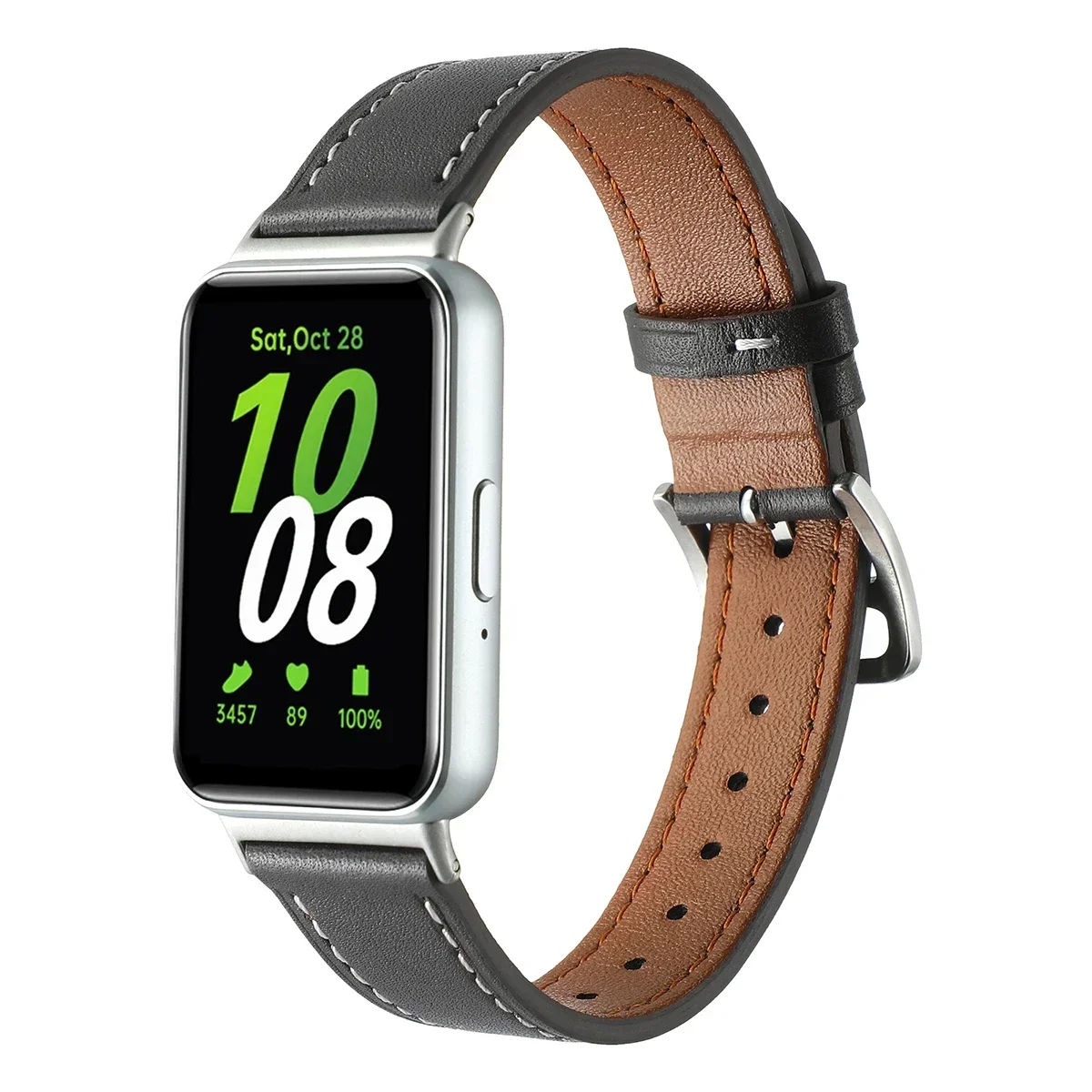 Premium Genuine Leather Strap - Elegant Replacement Wristband