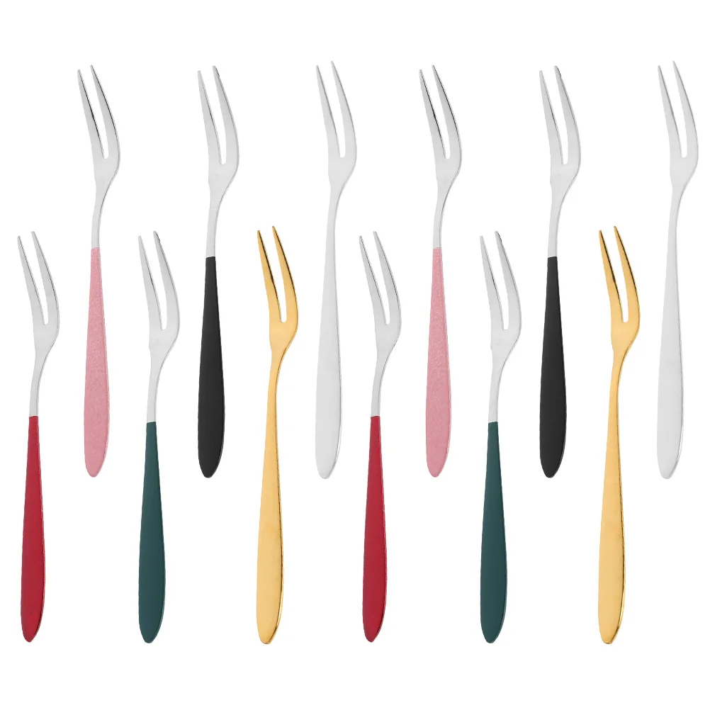 

Espresso Spoons Food Party Dinnerware Fork Decorations Living Room Appetizer Snacks Dessert Tableware