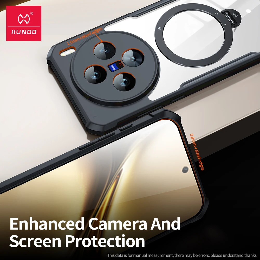 Xundd 360° Rotatable Stand Case with Camera Protection and Shockproof Magnetic Cover