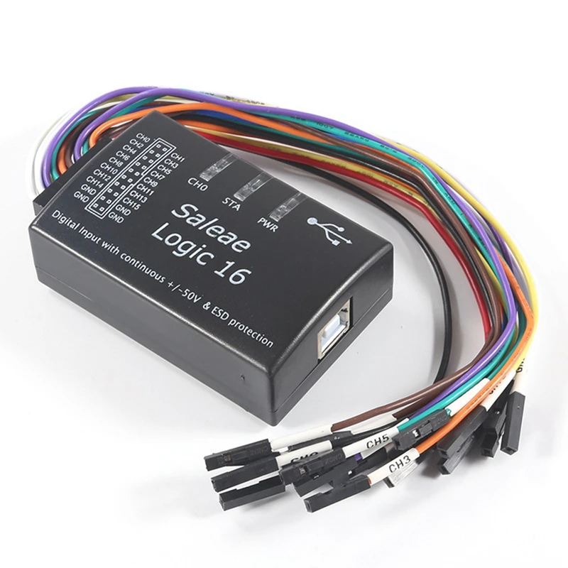 Saleae Logic Usb Logic Analyzer Multi System for Official Version Sample Rate 100M 16 Channels Instruments 3