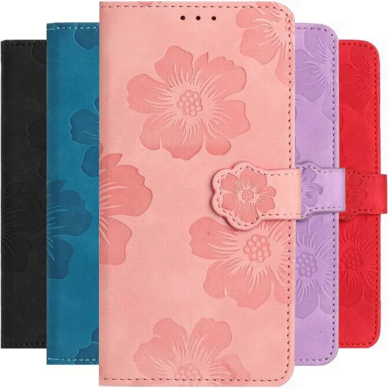 

Lovely 3D Flower Stand Case For Samsung Galaxy A30 A30S A41 A50S A52 A53 A54 A70 A71 A72 A73 5G Wallet Card Storage Coque D17E