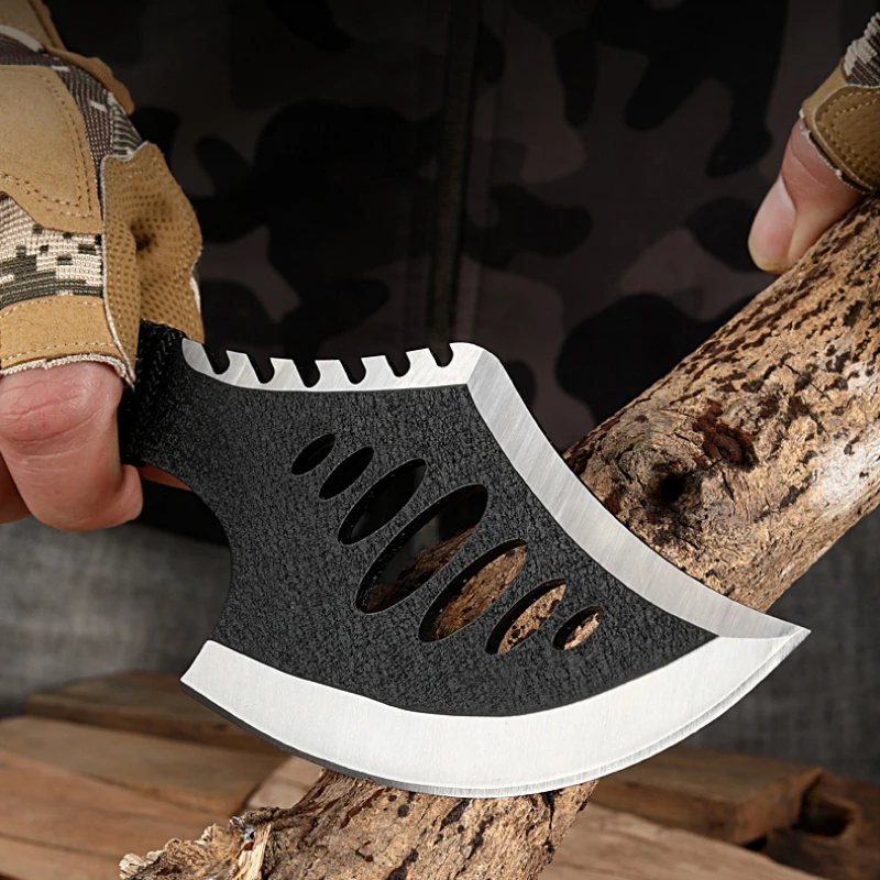 Portable Multi-purpose Woodworking Axe Camping Equipment Tactical Battle Axe Multi-purpose Woodworking Axe