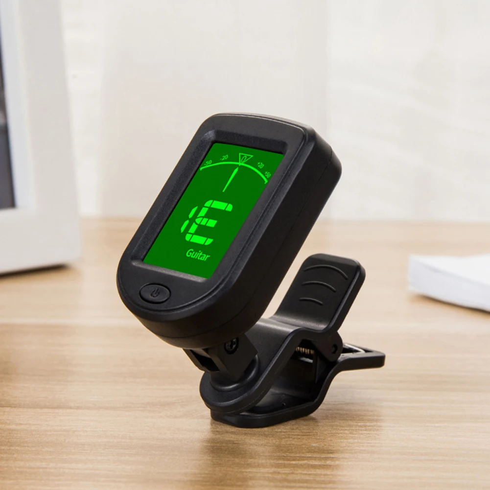 Guitar Tuner Joyo Electronic Clip-on Digital Guitar Tuner 360 Degree Rotatable Lcd Display For Violin Bass Ukulele Well-tempered Clavier