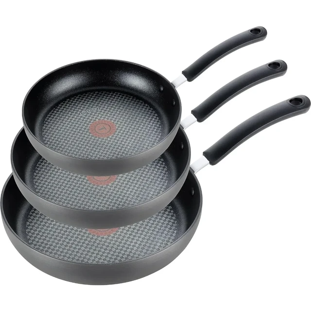 T-fal Ultimate Hard Anodized Nonstick Fry Pan Set 8, 10.25, 12