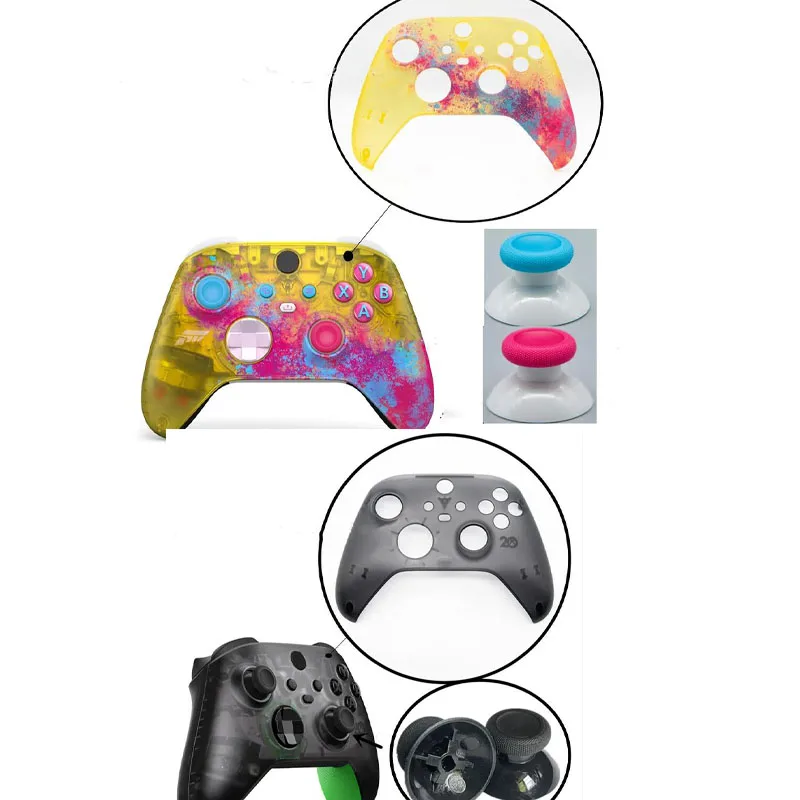 Per Xbox One Series X S Controller Parti Del Frontalino Fai Da Te Custodia Anteriore Oem Copertura Del Guscio 20Th Anniversary / Forza-Horizon 5 Editi