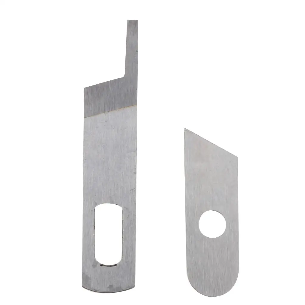 오버락커 상단 하단 나이프, 가수 14CG744 14CG754 14SH644 14SH654 14U544 14U554 14U555 14U557 에 적합, 2 개