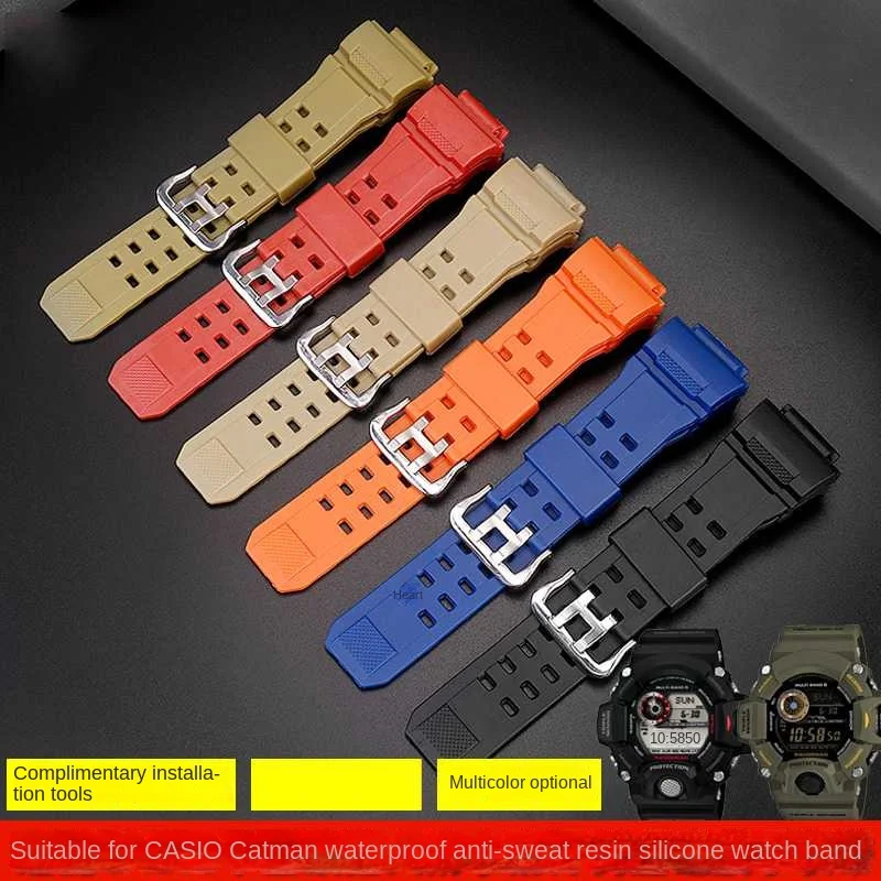 Cinturino In Gomma Per Casio G-Shock Gw-9400/Gw9300 Sostituzione Uomo Resina Silicone Sport Accessori Per Bracciale Da Polso Impermeabile
