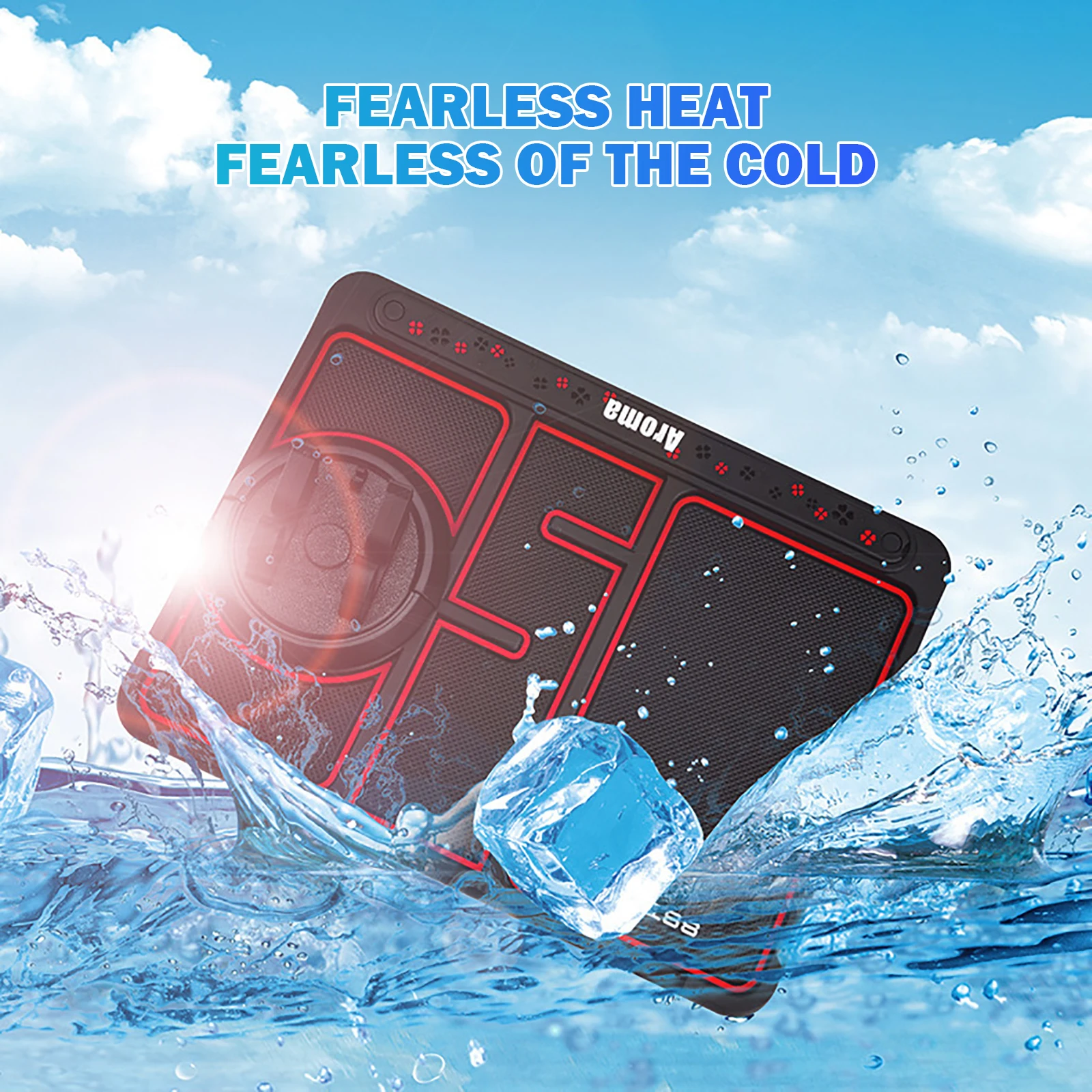 Non-Slip Phone Pad For 4-in-1 Car Multi-Functional Car Anti-Slip Mat Auto Phone Holder 360 Degrees Rotating Bracket