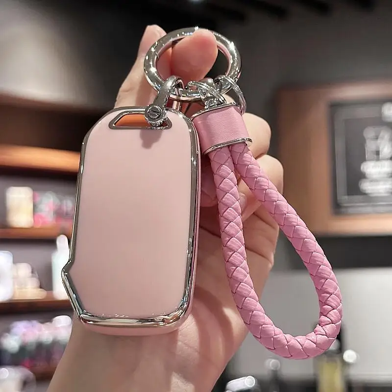 מכסה מפתח עם מחזיק מפתחות ל-KIA Sportage R GT Stinger Sorento Ceed Cerato Forte Niro Soul Telluride מגן מפתחות