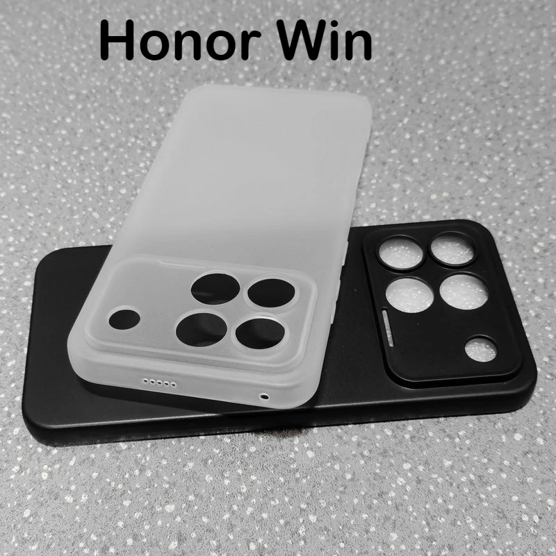 Soft TPU Matte Transparent Phone Case - Silicone Protective Shell