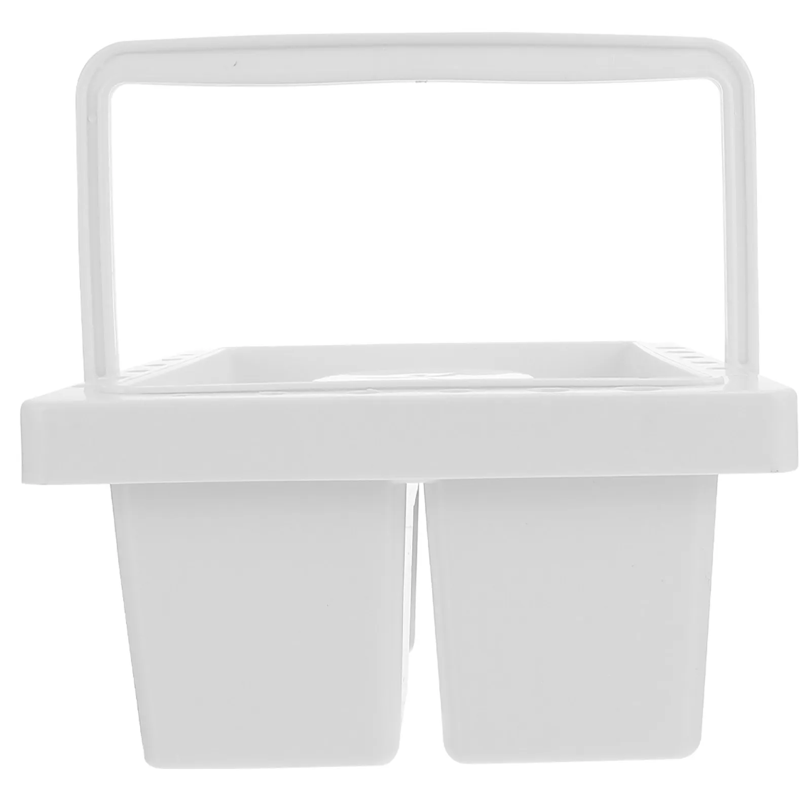 플라스틱 페인트 브러시 세척기 휴대용 브러시 세척통 예술가 학생용 그림 용품 색상 혼합 트레이 페인팅