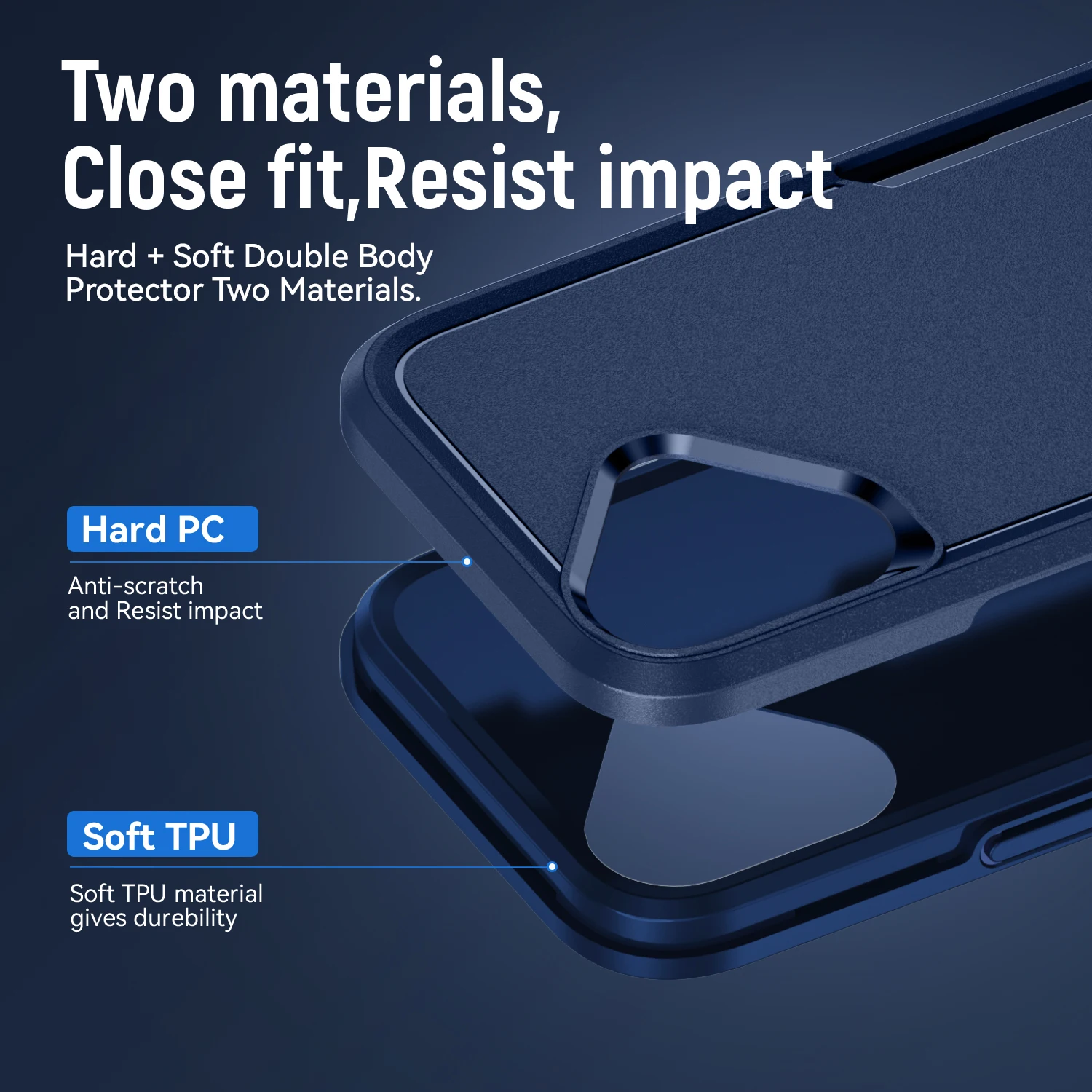 Military Grade Shockproof Armor Case