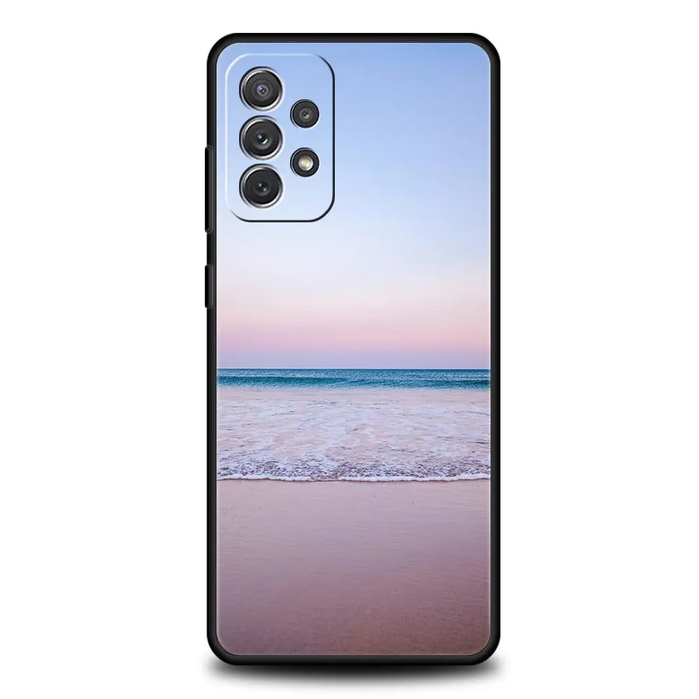 Sea Blue Sky Beach Design Phone Case