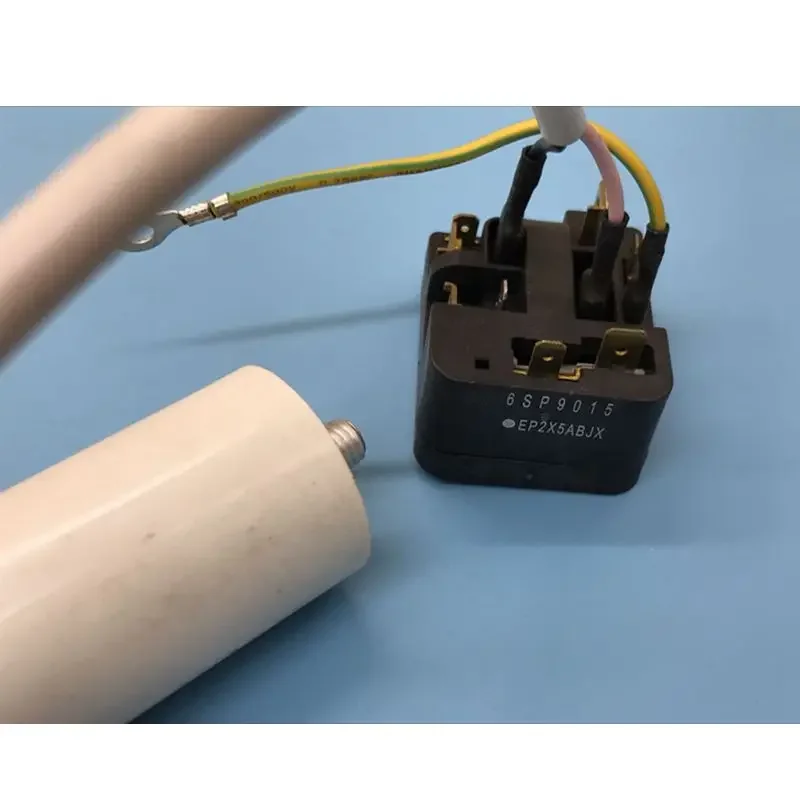 Description Picture 4 of itemRefrigerator capacitor starter Haier original refrigerator freezer starter 6sp9015 +5UF capacitor PTC Parts