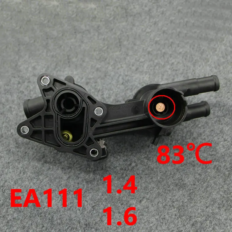 Thermostat assembly Thermostat cover for POLO Octavia Golf 6 MK6 Jetta