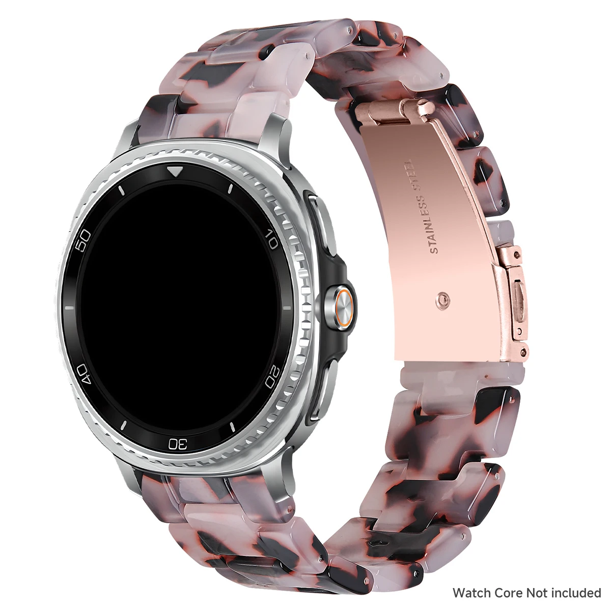 Luxury Transparent Resin Strap - Premium Link Bracelet