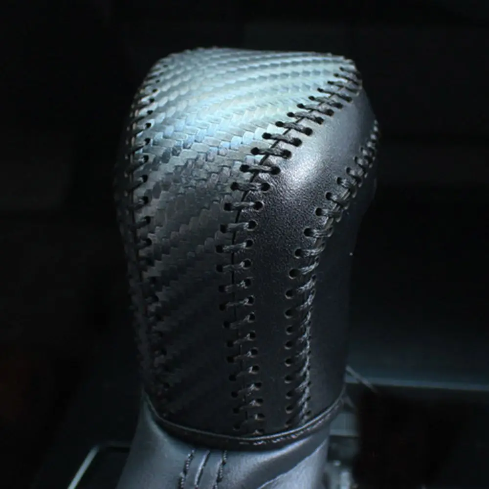 Universal Non-Slip Durable Car Shift Knob Cover - Protective Auto Interior Accessory