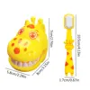 Teeth Brushing Toys For Toddlers Simple Giraffe Brushing Teaching Dental Teeth Model Hygienic Habit Cultivation Role Play Game 6