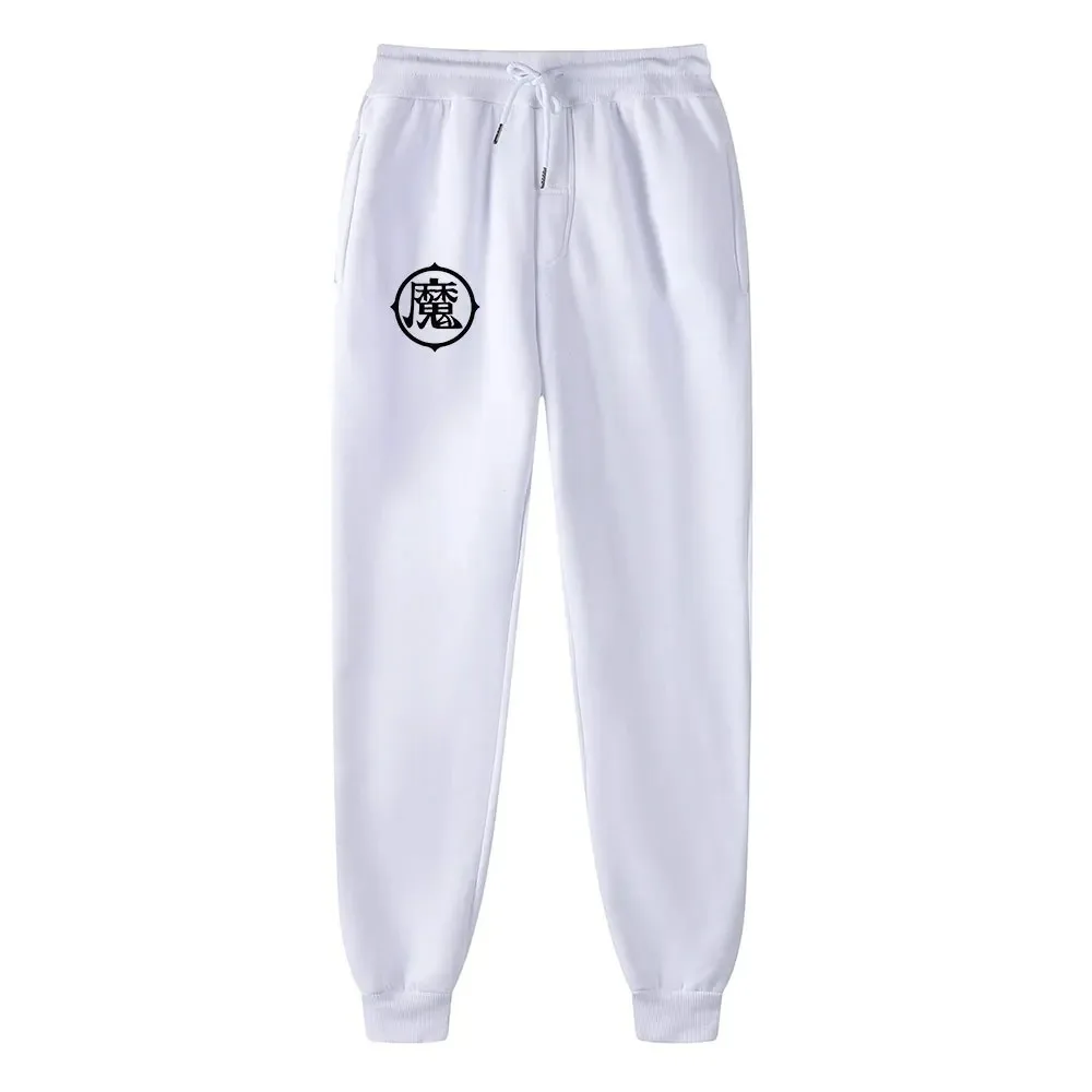 Anime Sweatpants Outdoor Exercise Jogging Fitness Pants Men and Women Sweatpants Spring and Autumn Drawstring Trousers S-3XL 4