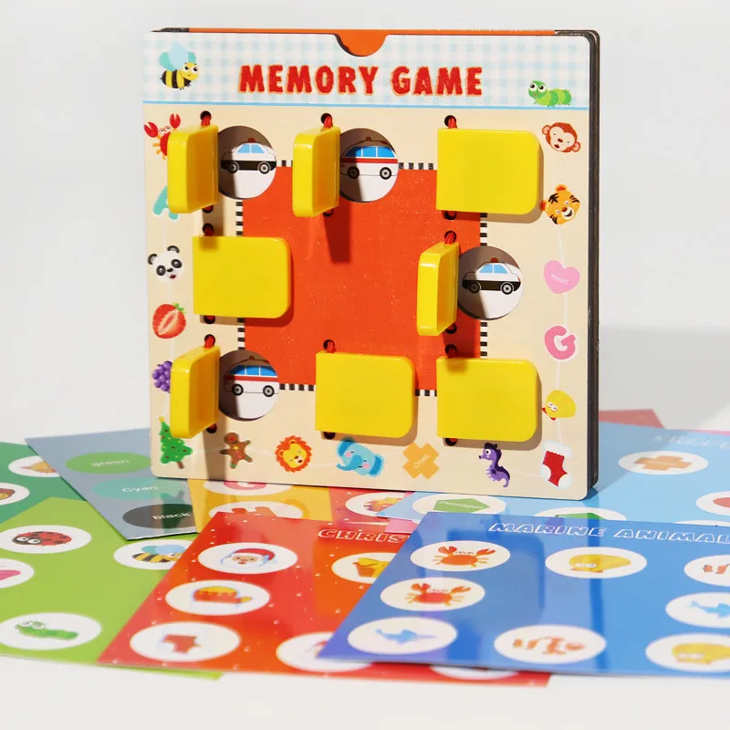 Montessori Memory Board Game: Creative Logic and Brain Development Toy