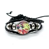 Anime Dandadan Ayase Momo Takakura Ken Aira Shiratori Bracelets Art Multilayer Braided Bracelets Bangles Handmade Jewelry Gifts 5