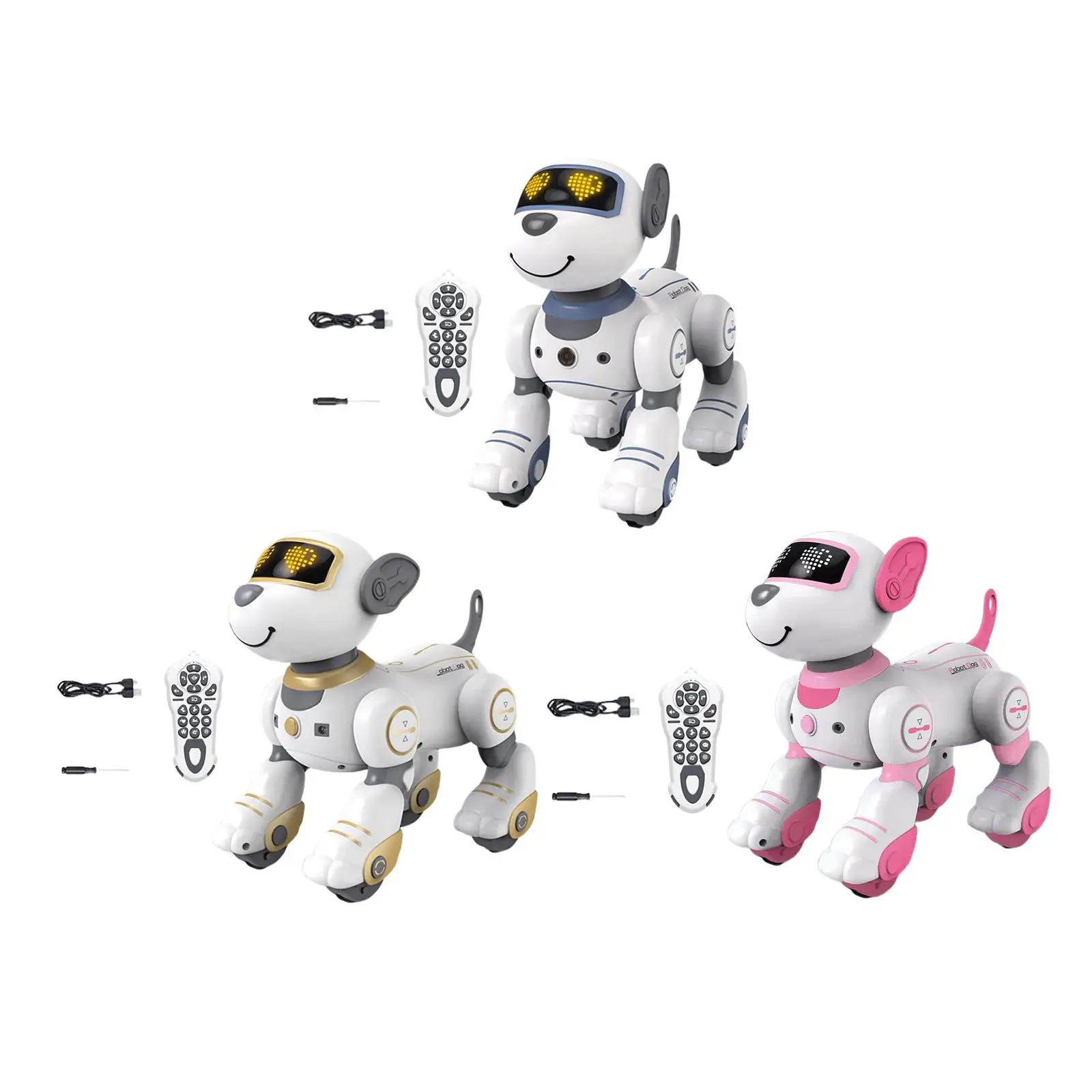 

Cute Robot Puppy Dog Toy Toys Electronic Toys Smart Remote Control for All Ages