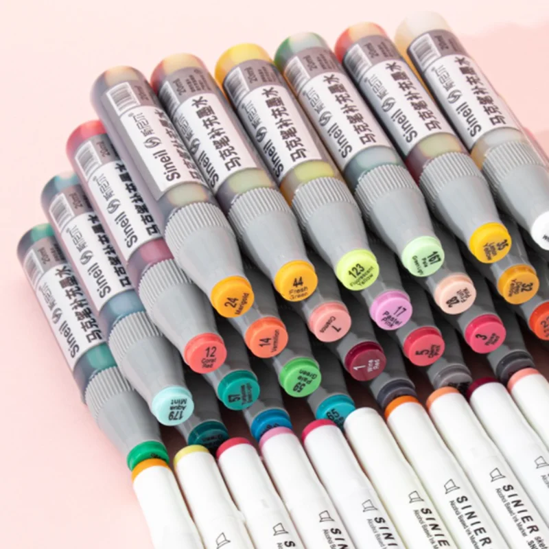 Marker Replenishing Liquid General T Marker Water Refilling Liquid Alcohol Oily Ink (81-198) School Supplies Art Supplies marker refilling liquid