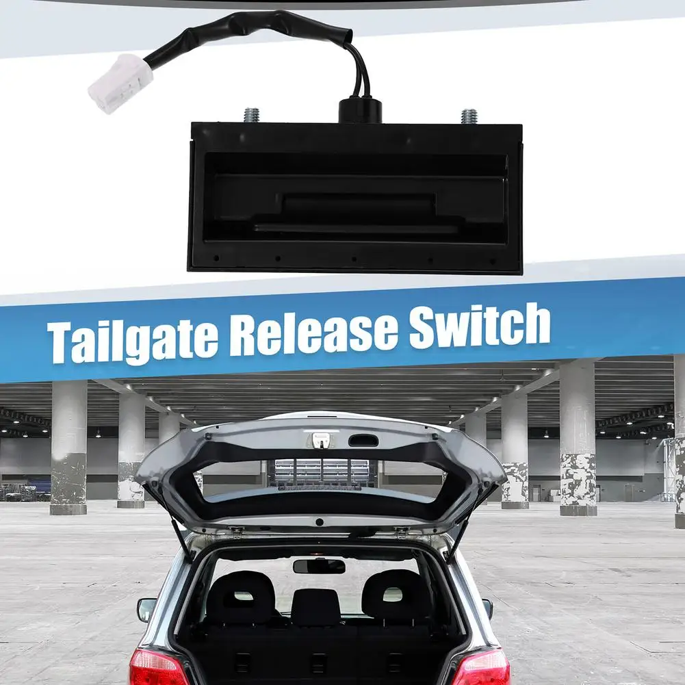 

Rear Trunk Tailgate Rear Door Switch Release Handle Compatible For Mitsubishi Ende avor 2004-2007 Mr599766