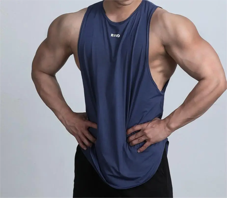 MensLooseTankTopsSummerMenBodybuildingSleevelessVestGym