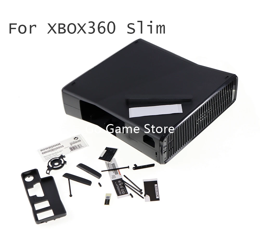 

Детская черная сменная консоль с винтом для XBOX360 E полный комплект защитный корпус Чехол
