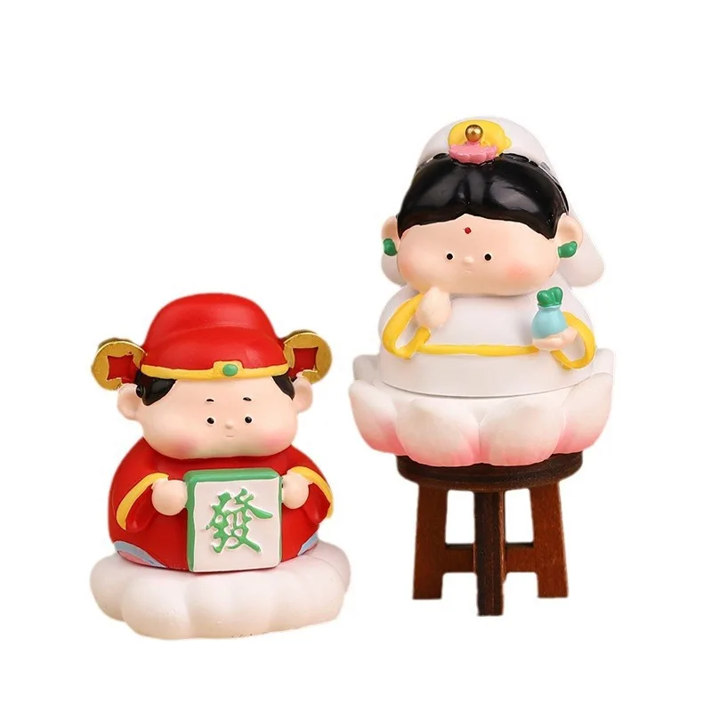 مجسمات أنيمي صندوق عشوائي راتنج