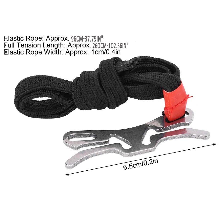 2 PCS Outdoor Survival Tourniquet-Lightweight, Stainless Steel & Rubber, Perfect for Outdoor Adventures like Hiking & Camping