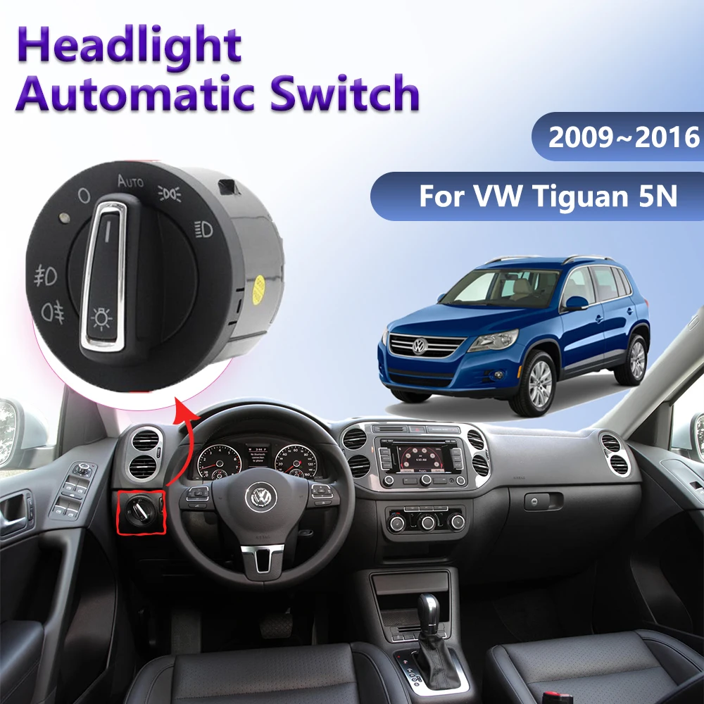 

Для Volkswagen VW Tiguan 5N 2009 ~ 2016 2010 2011 2012 2013 2014 2015 автомобильный автоматический переключатель фар датчик света ремонт авто фары внутренние детали аксессуары