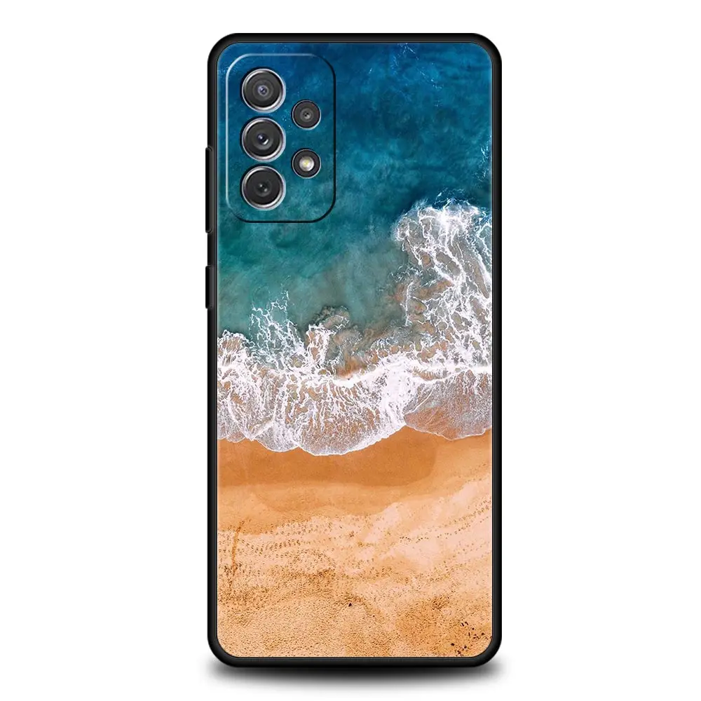 Sea Blue Sky Beach Design Phone Case