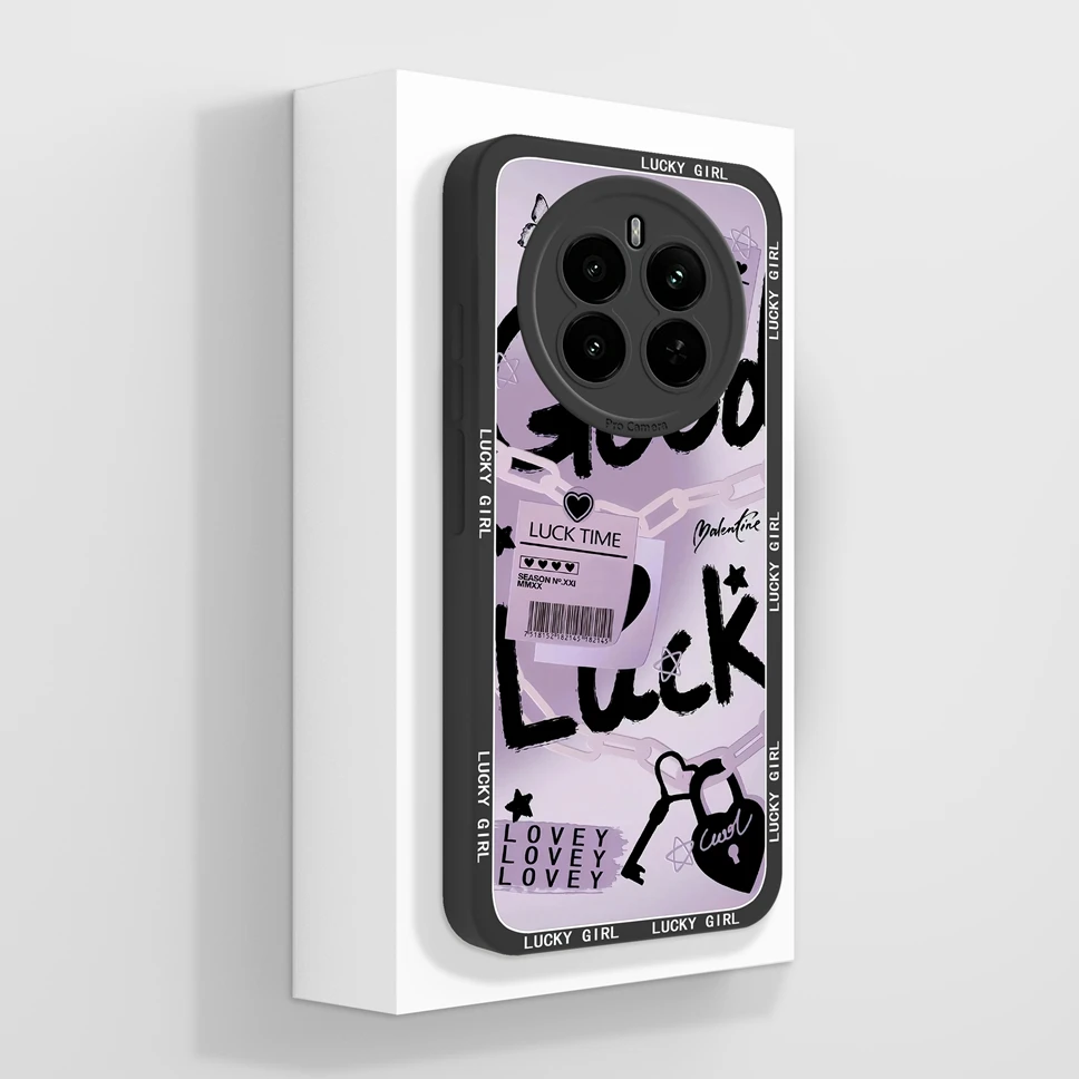 Lovely Pattern Camera Protection Phone Case - Stylish Back Cover