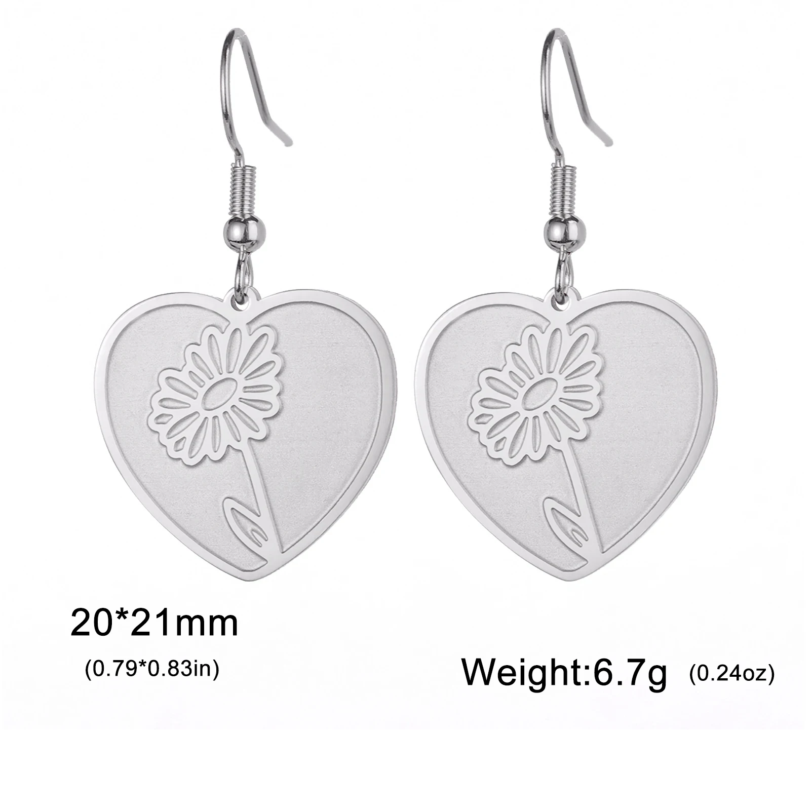 04 April (Gänseblümchen / Silber)