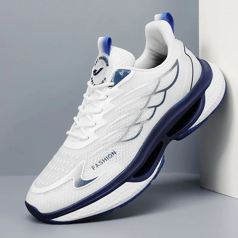 

2024 New Autumn Men Casual Sneakers Women Luxury Fashion Running Shoes Lace Up Non-slip Breathable Outdoor Sport Casual Shoes