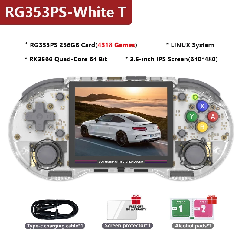 【ほぼ新品】特価！　RG353PS ANBERNIC グレー ANBERNIC RG353PS – anbernic