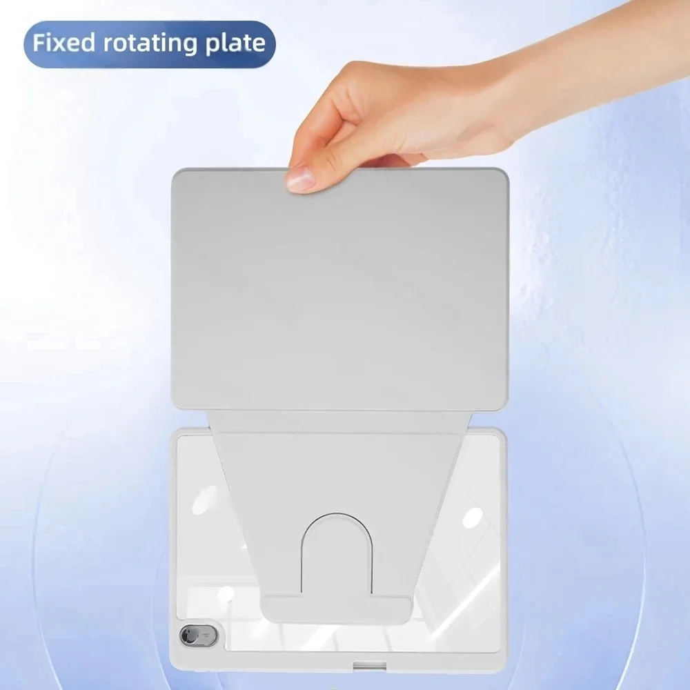 360-Degree Rotating Tablet Case with Pencil Holder