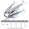 Chrome Jig Sea Fishing Front Jig Hook with Feather Jigging Lure Tenggiri Fishing Long Jig 15g 20g 30g 40g Used In Any Water 4