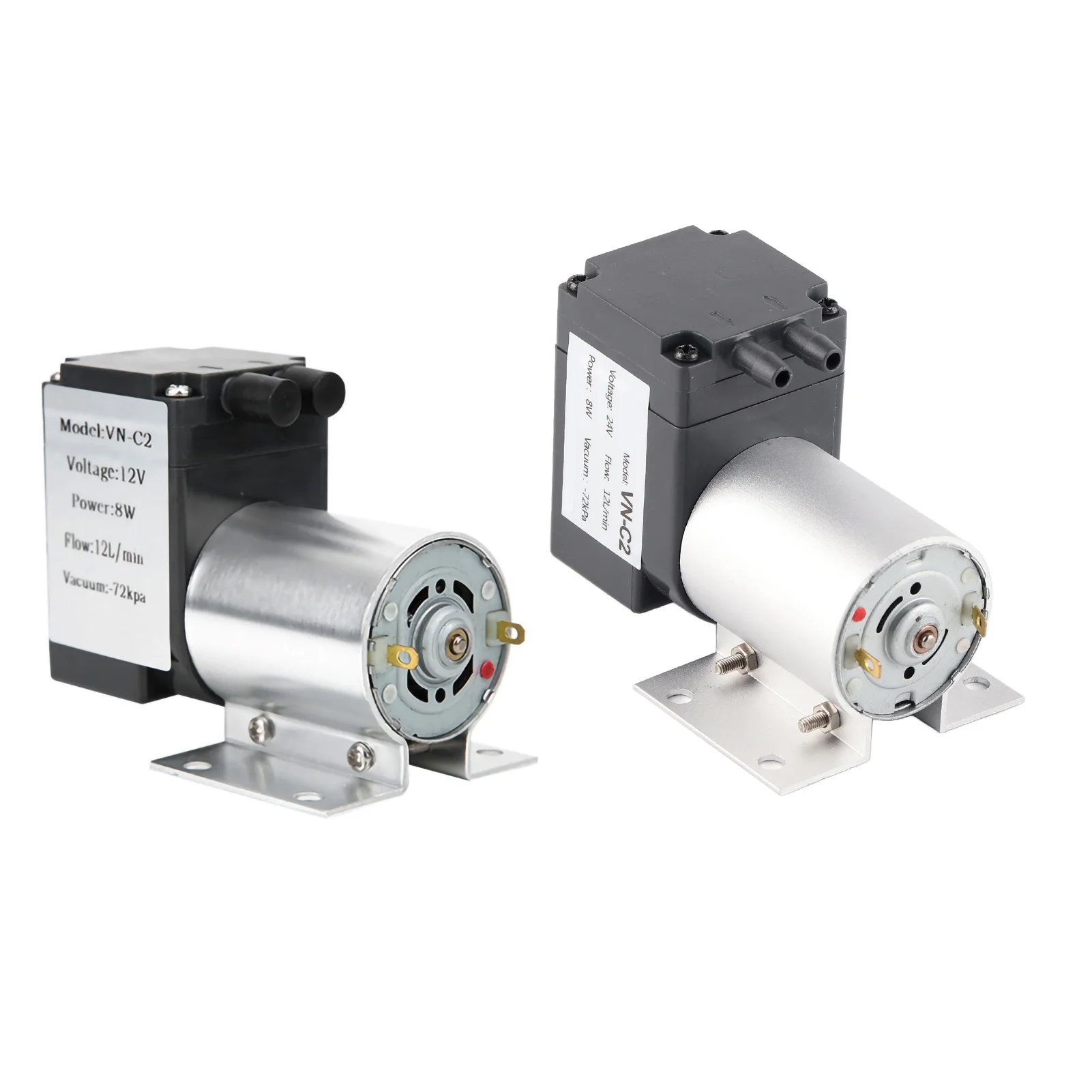 Gas Analysis Pump Accessories Vacuum Pump Large Power Negative Pressure Suction with Stand ‑72kpa 8w 12l Min Suction